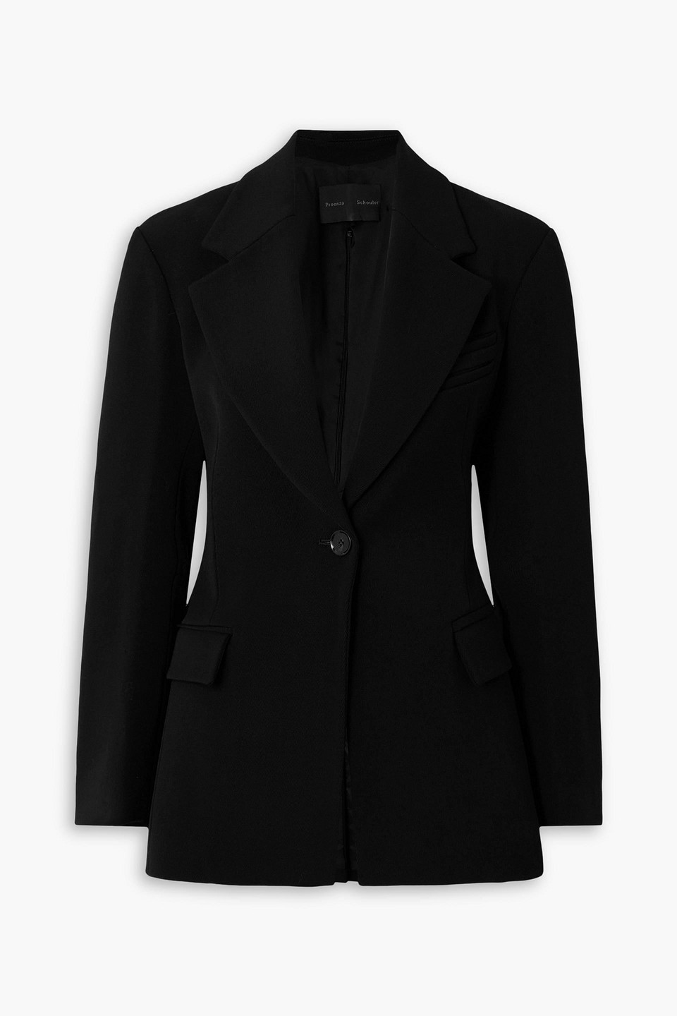 Proenza Schouler Single-breasted Tailored Blazer In Black