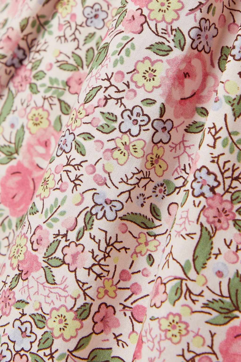 BATSHEVA X LAURA ASHLEY ‎+ Laura Ashley شورت Westport من قطن البوبلين بطبعة أزهار