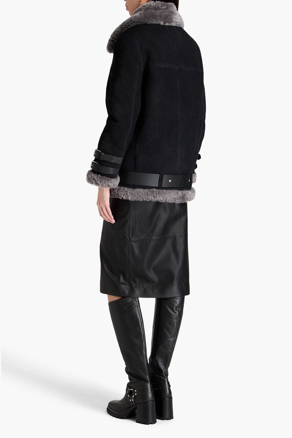 ACNE STUDIOS جاكيت من صوف ناعم