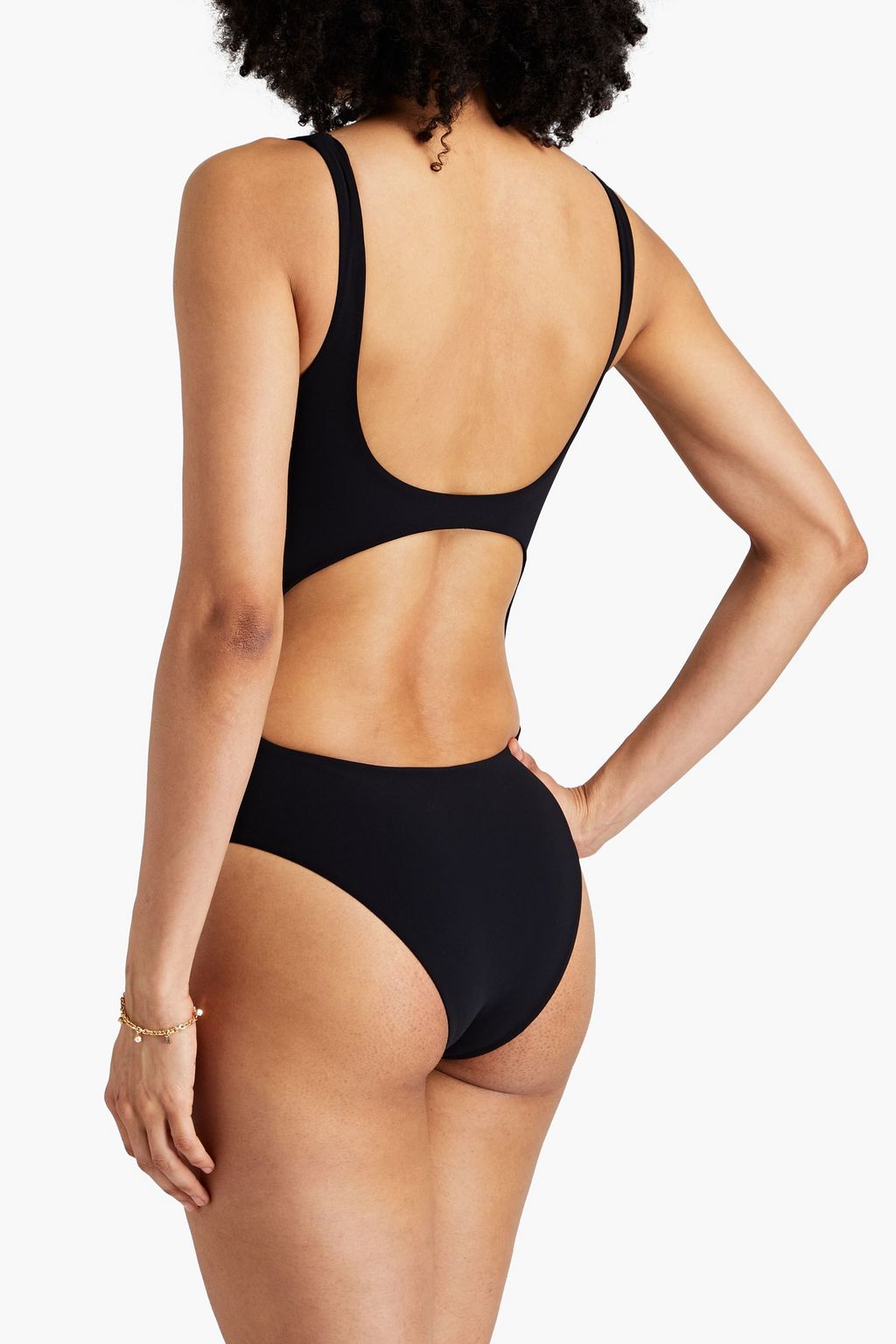 MAGDA BUTRYM Cutout embellished swimsuit