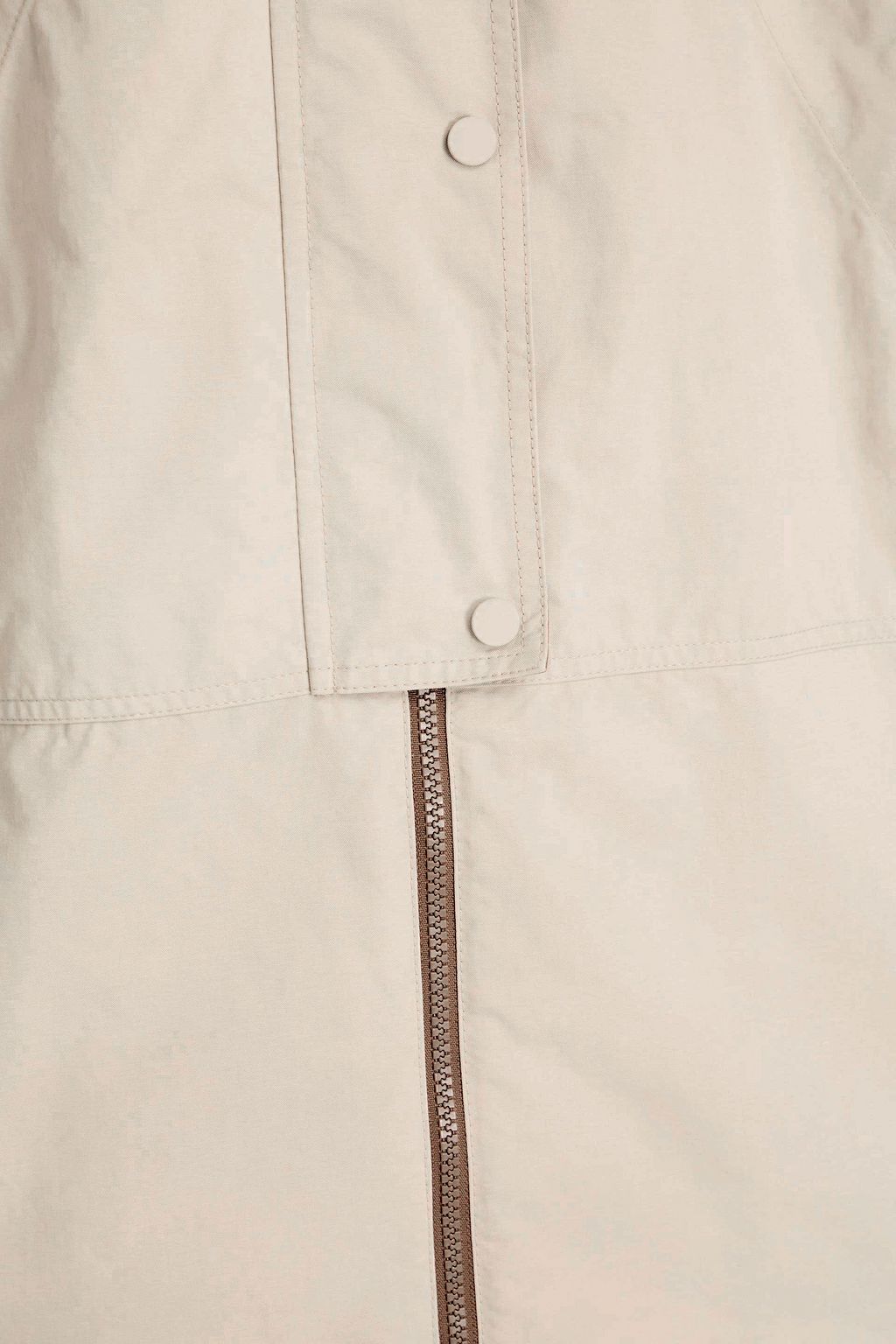 BRUNELLO CUCINELLI Oversized hooded shell parka