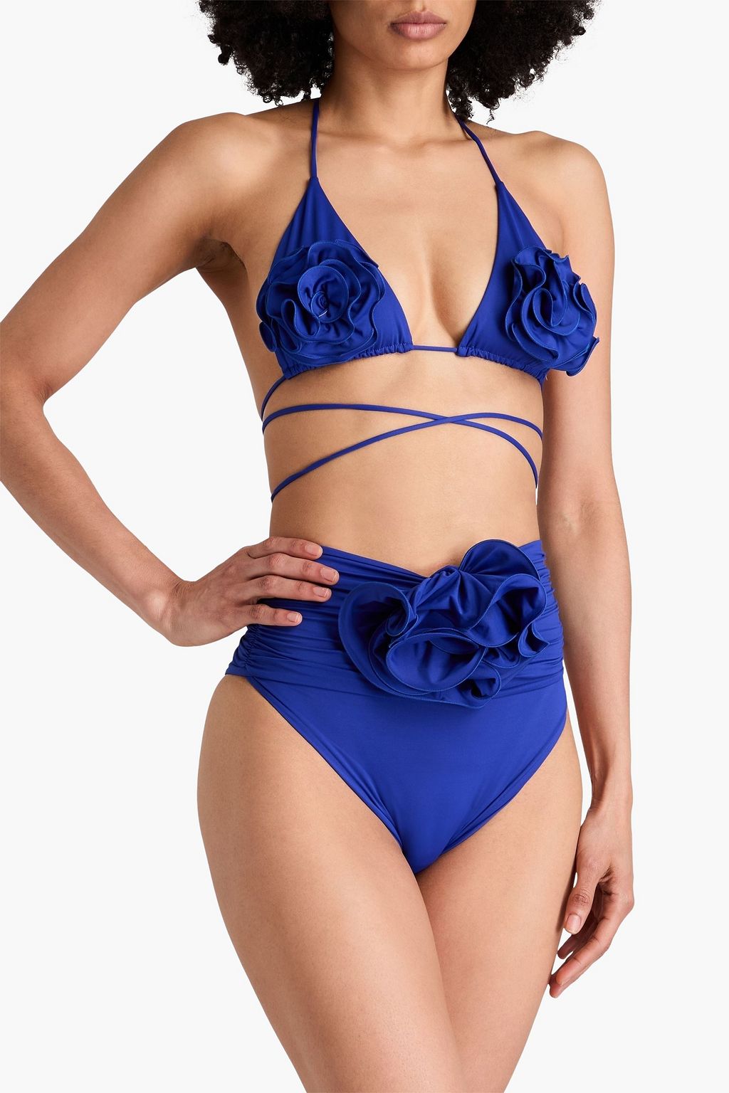 MAGDA BUTRYM Printed low-rise bikini briefs