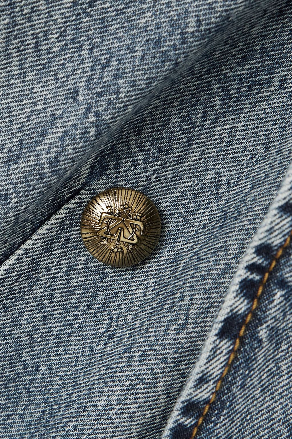ZIMMERMANN Luminosity double-breasted denim blazer