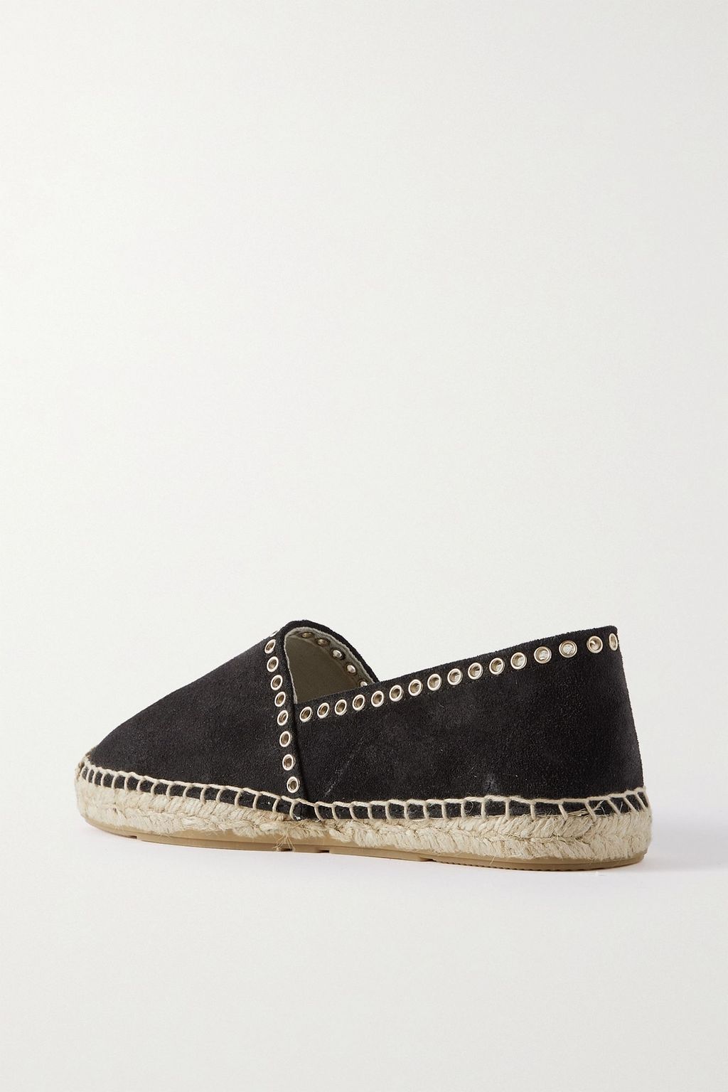 ISABEL MARANT Canae eyelet-embellished suede espadrilles