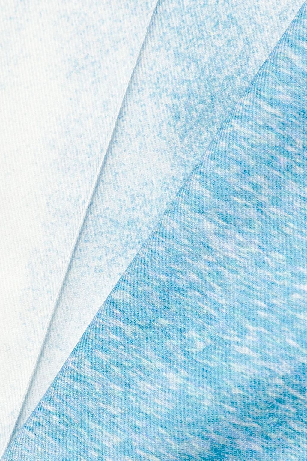 AKRIS Farid printed high-rise flared jeans