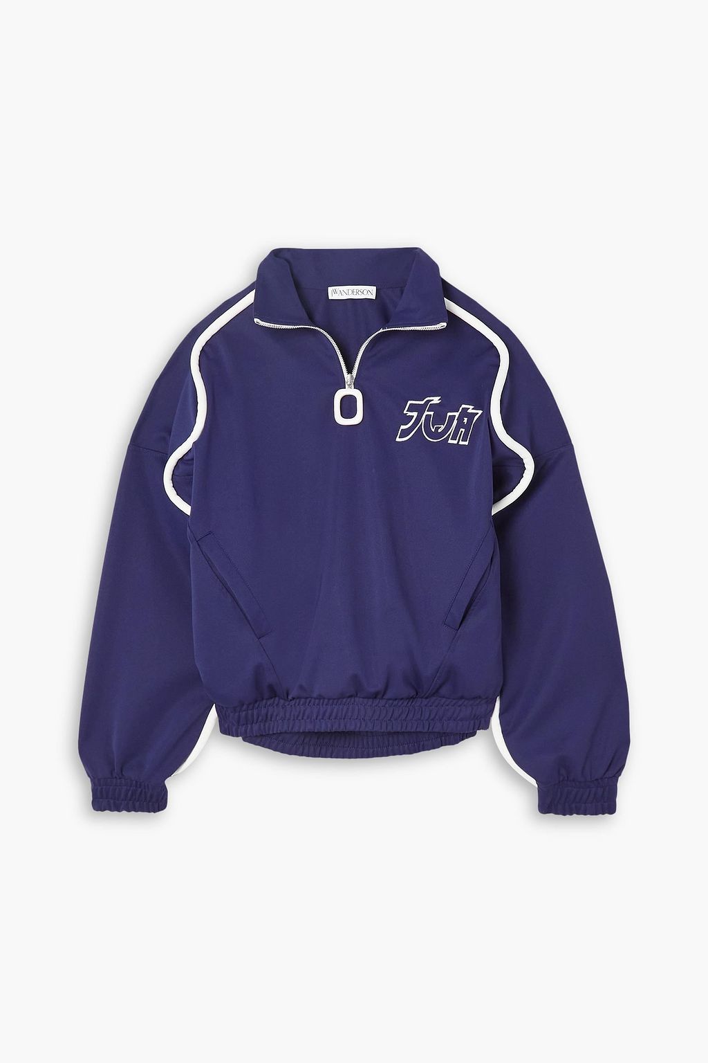 Half zip workout jacket discount