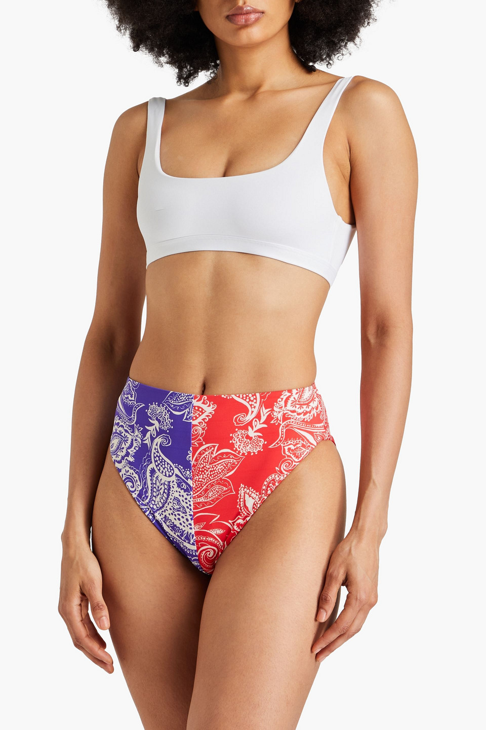 MARA HOFFMAN IMINA PRINTED BIKINI BRIEFS