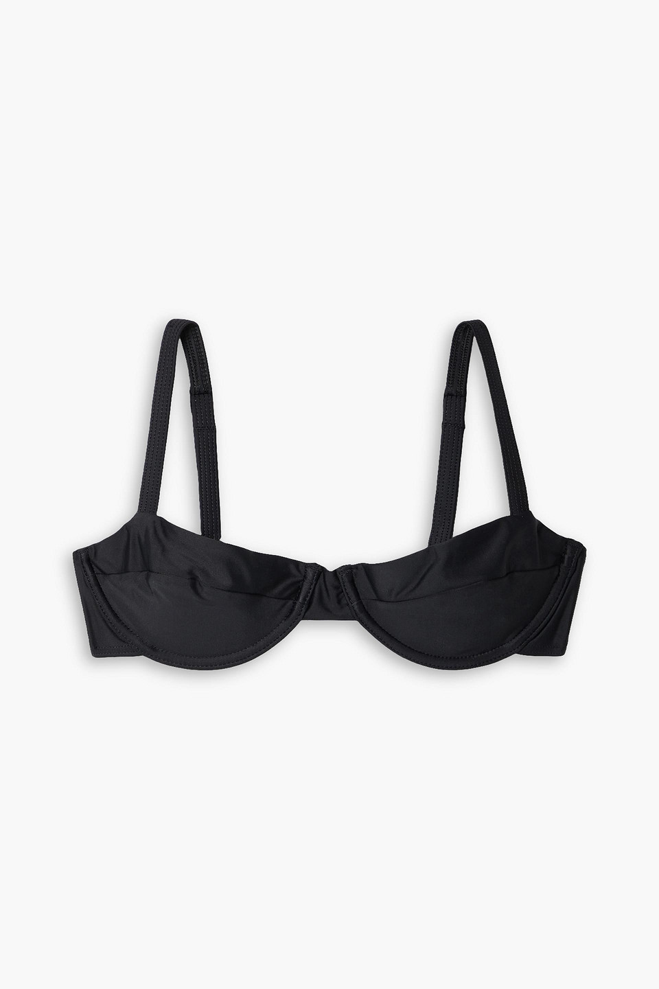 Matteau Underwired Bikini Top In Black
