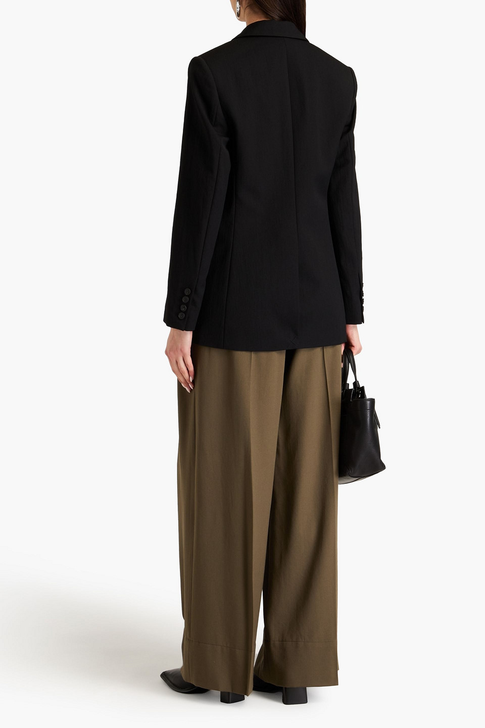  3.1 Phillip Lim - Wool-blend Twill Blazer - Black - Us 2 