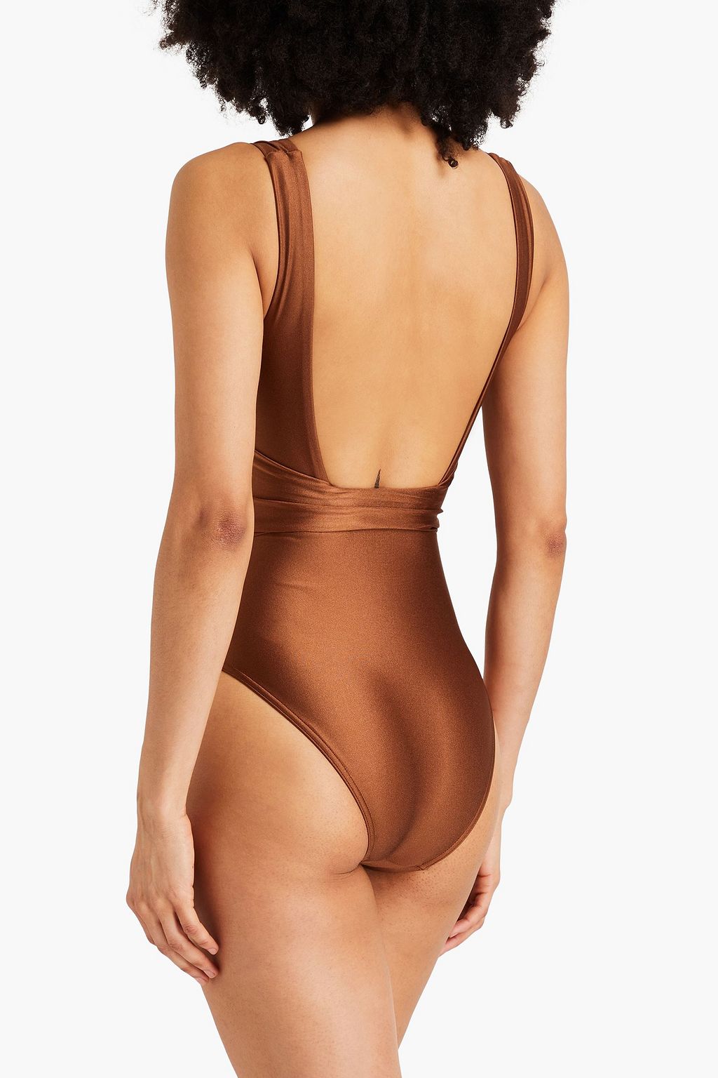 ZIMMERMANN Raie wrap-effect swimsuit