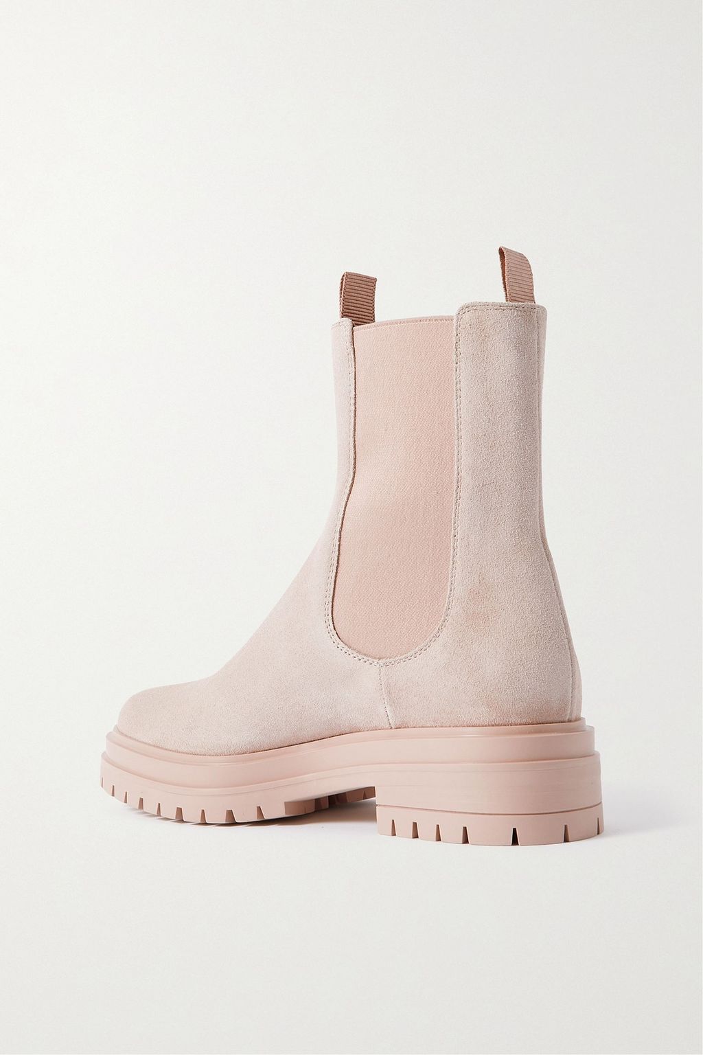 GIANVITO ROSSI Chester Chelsea Boots aus Veloursleder