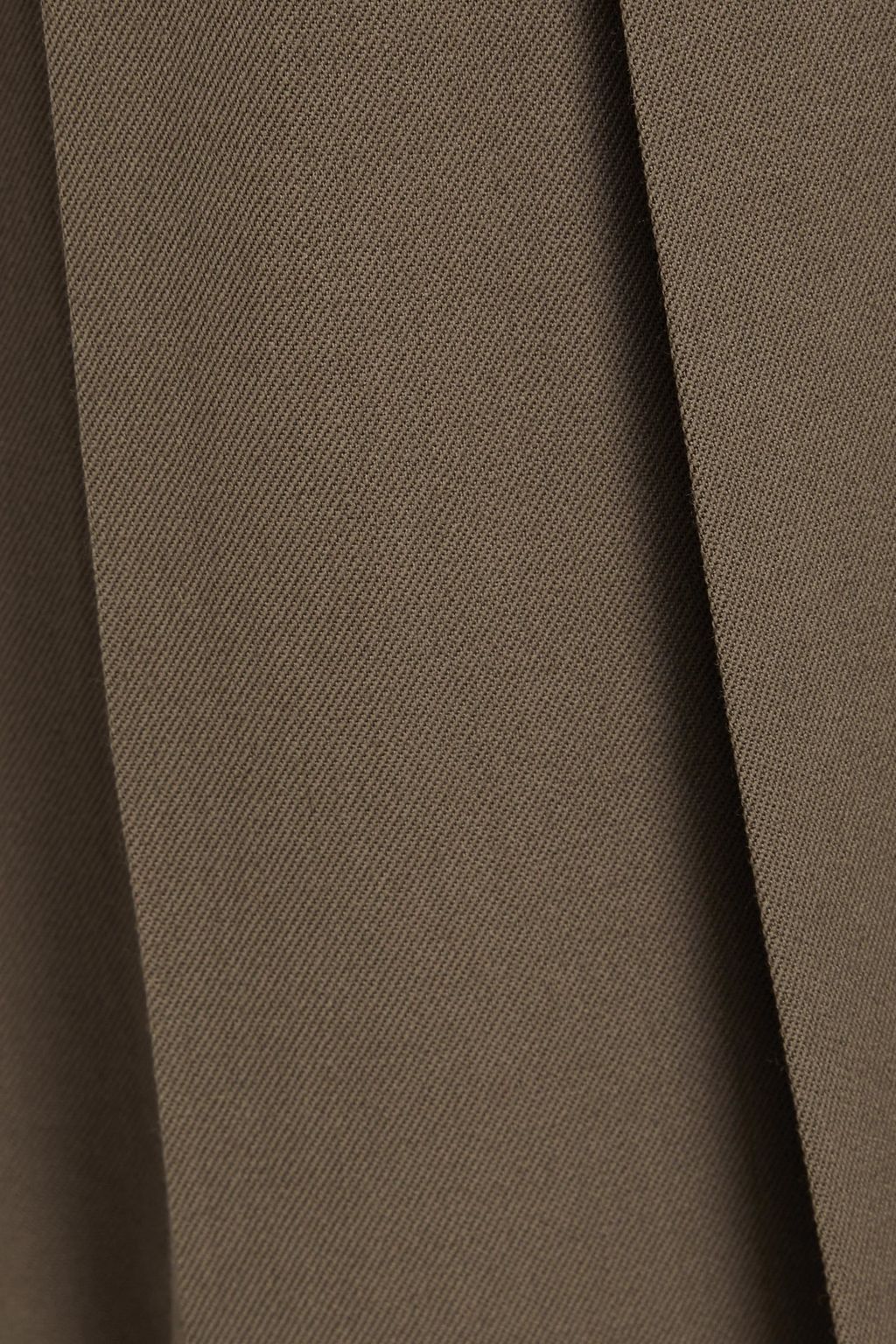 3.1 PHILLIP LIM بنطال بأرجل واسعة مصنوع من صوف التويل ومزين بكسرات