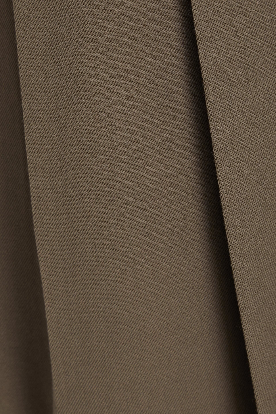 3.1 Phillip Lim Pleated Wool-twill Wide-leg Pants In Army Green