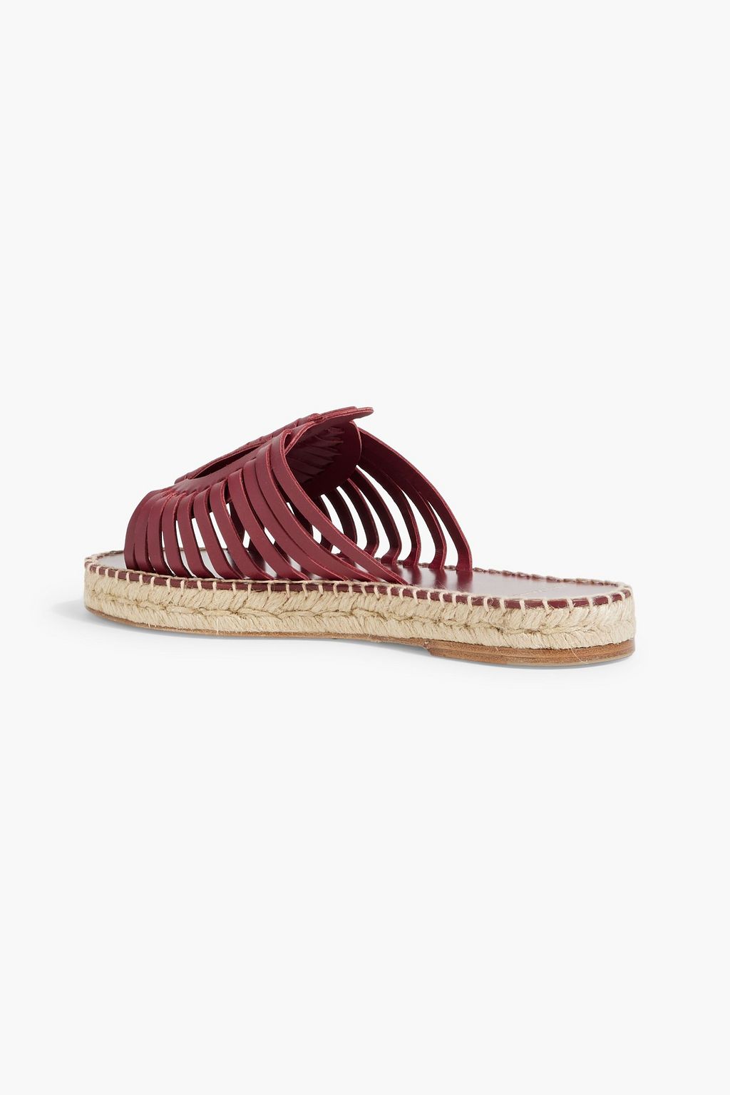 ALTUZARRA Woven leather espadrille sandals