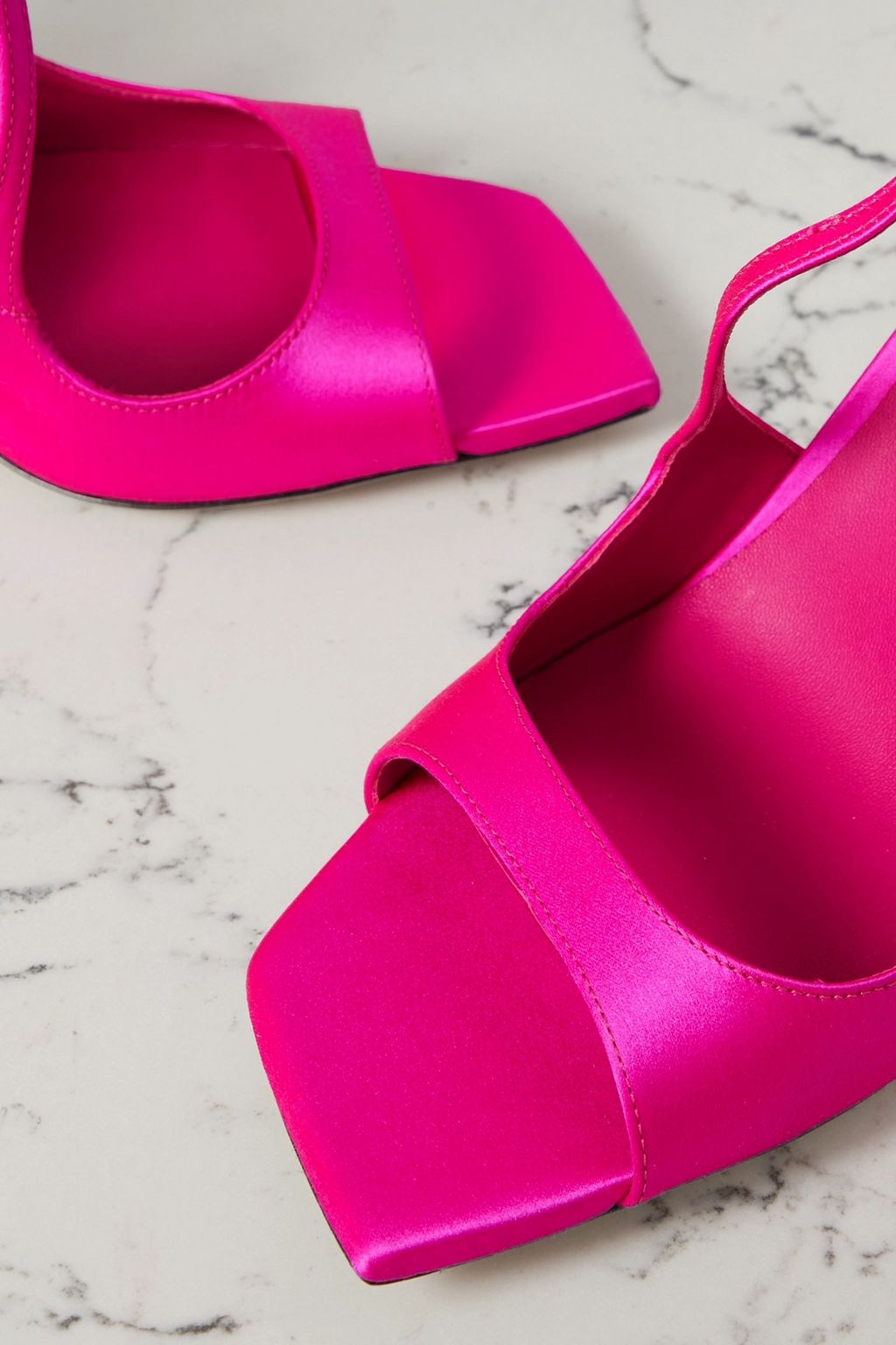 JIMMY CHOO Azia 95 satin sandals