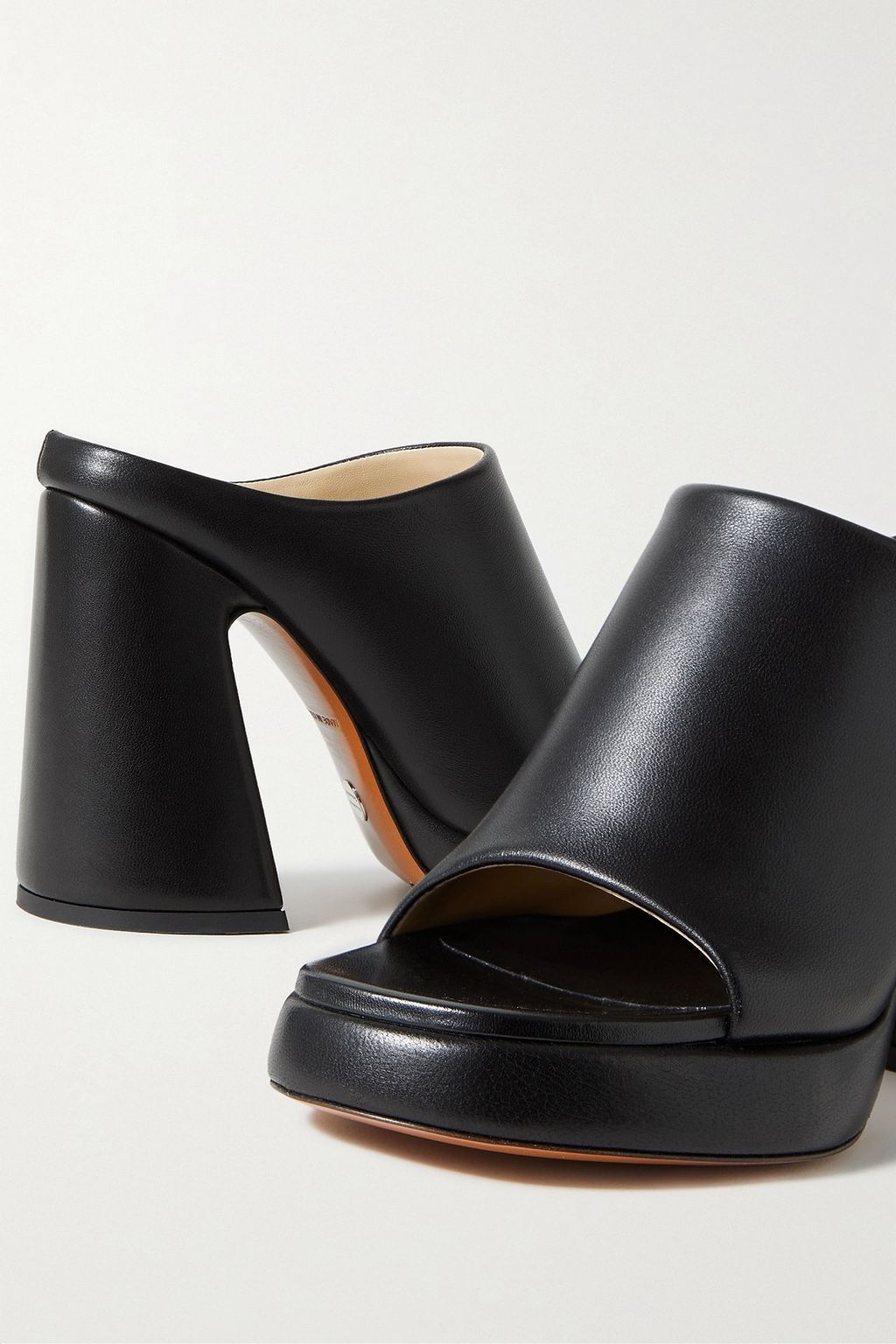 PROENZA SCHOULER Forma leather platform mules