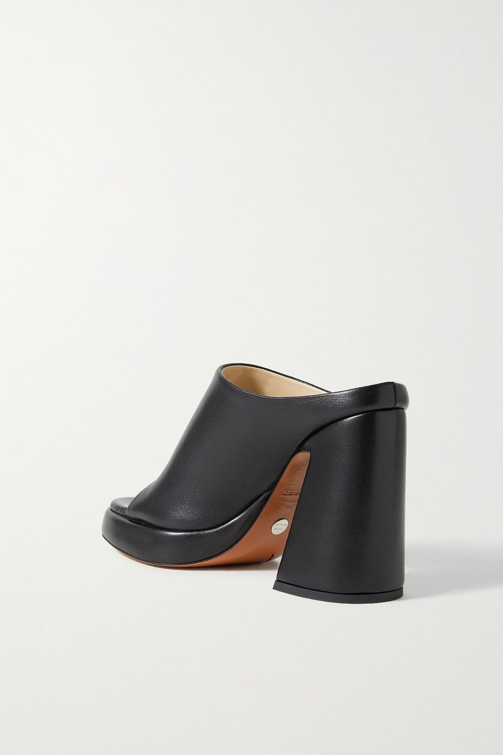 PROENZA SCHOULER Forma leather platform mules