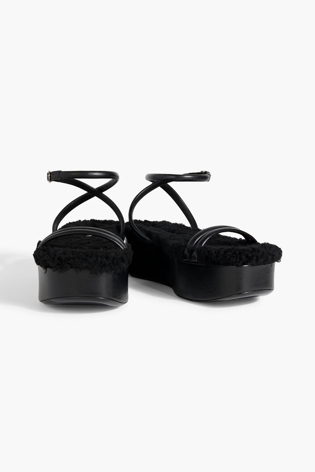 ALTUZARRA Leather platform sandals