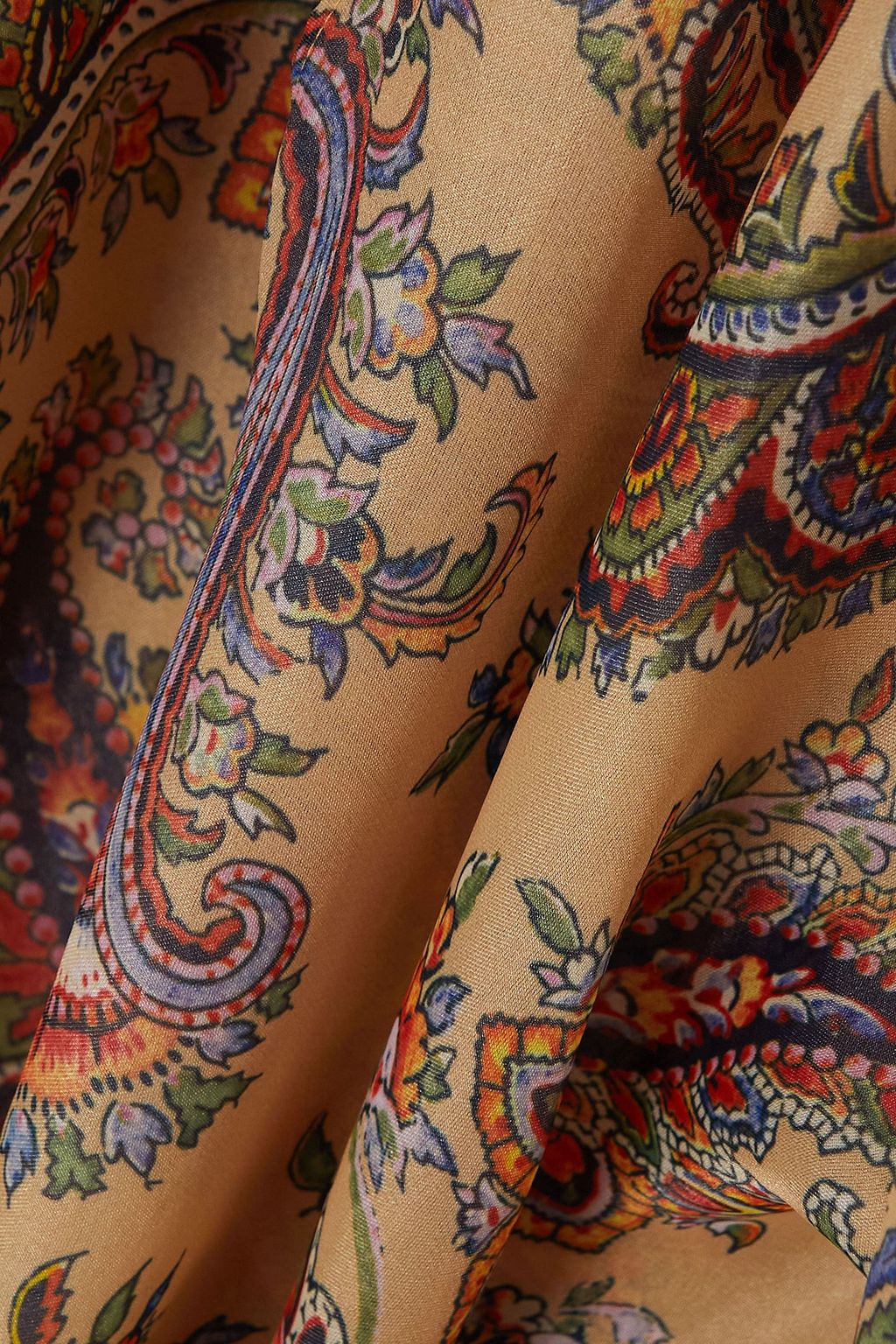 ETRO Paisley-print organza blouse