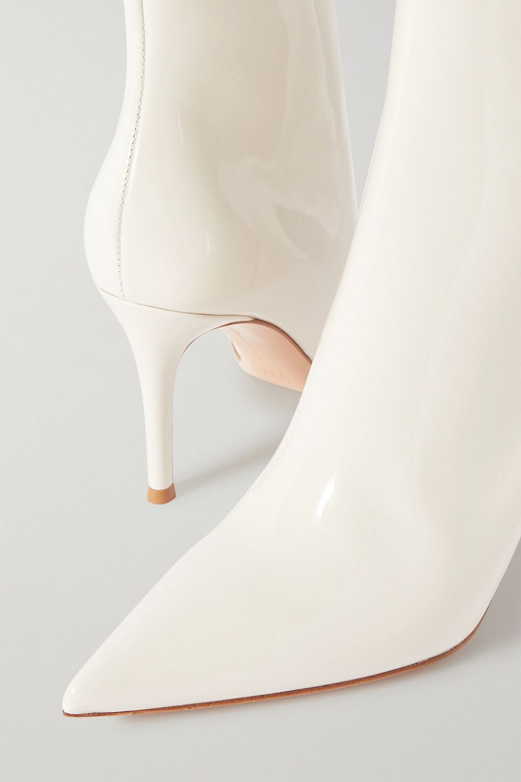 GIANVITO ROSSI Vernice 85 patent-leather ankle boots
