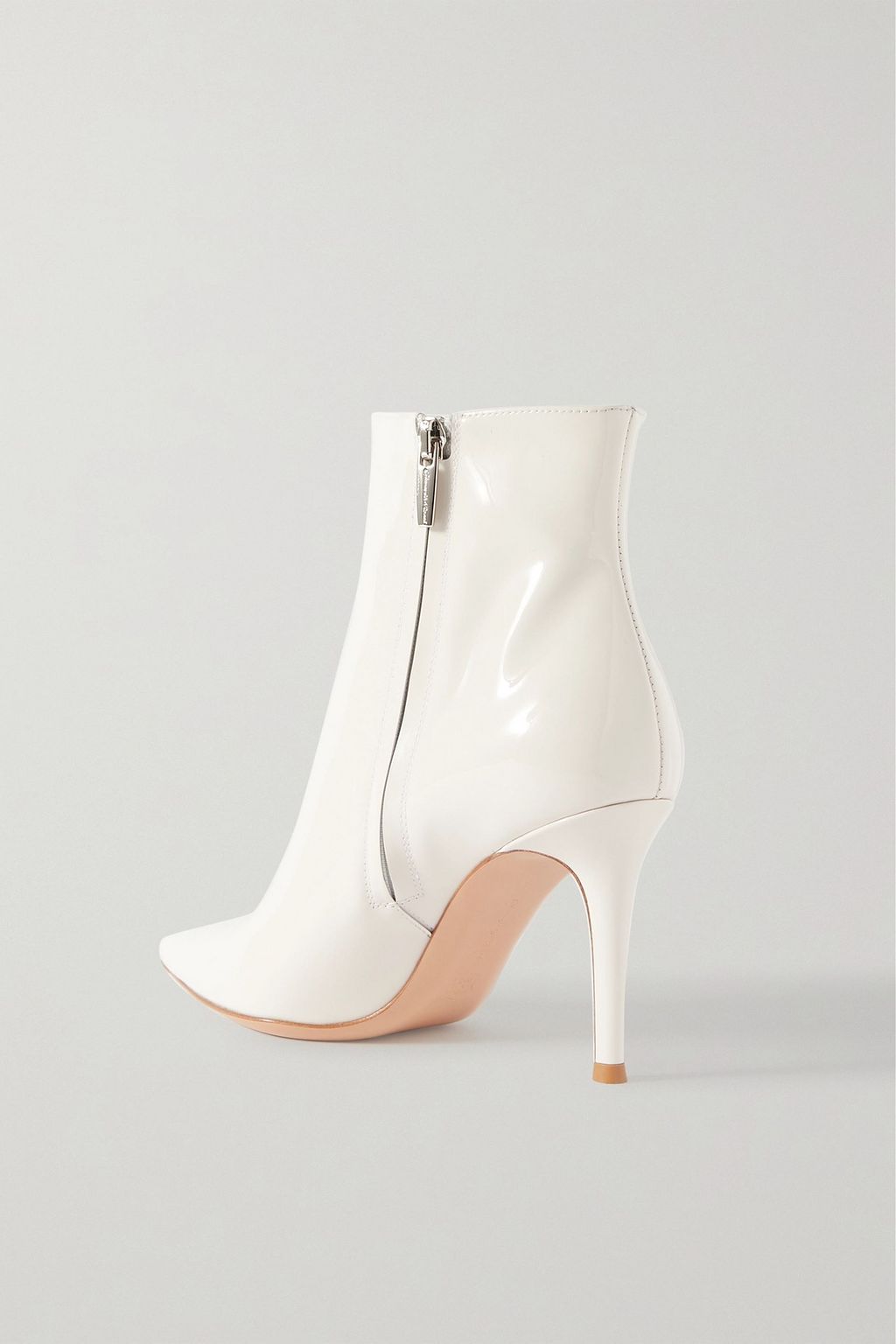 GIANVITO ROSSI Vernice 85 patent-leather ankle boots