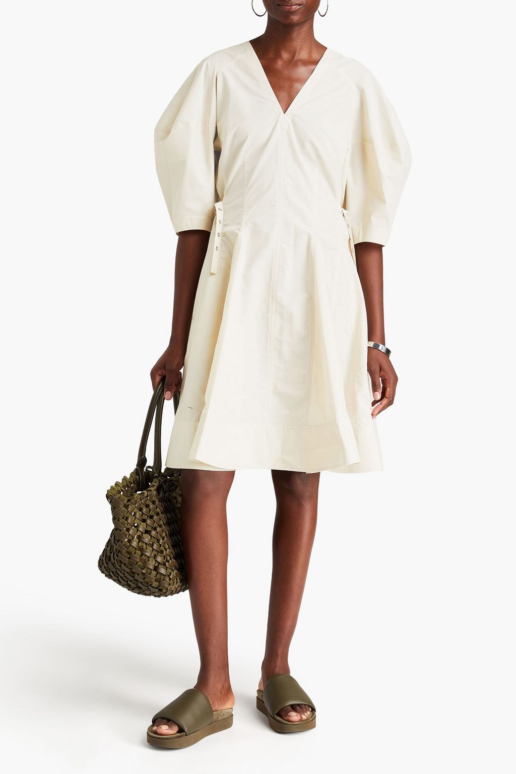 3.1 PHILLIP LIM 코튼 포플린 드레스