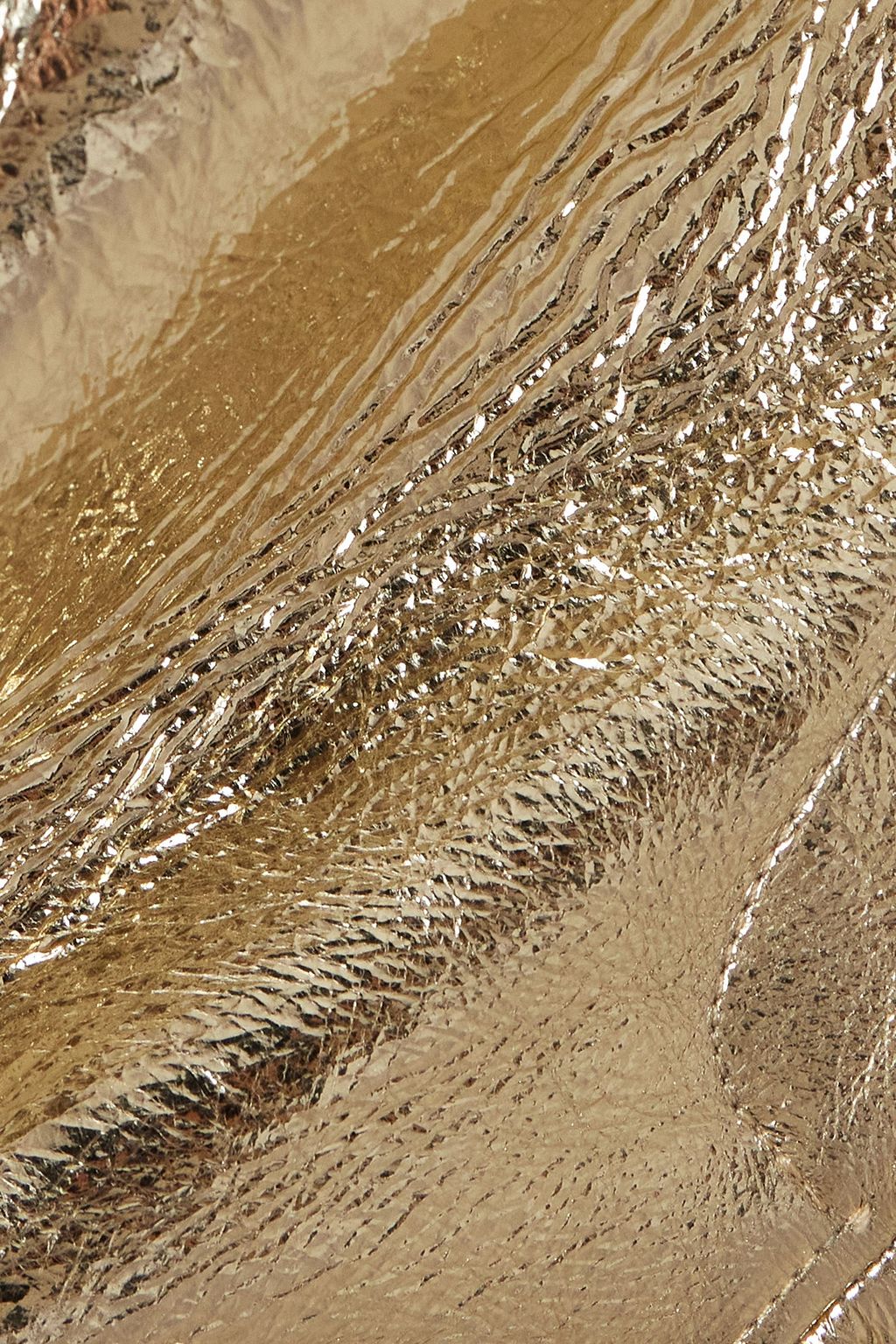 PROENZA SCHOULER Metallic leather straight-leg pants