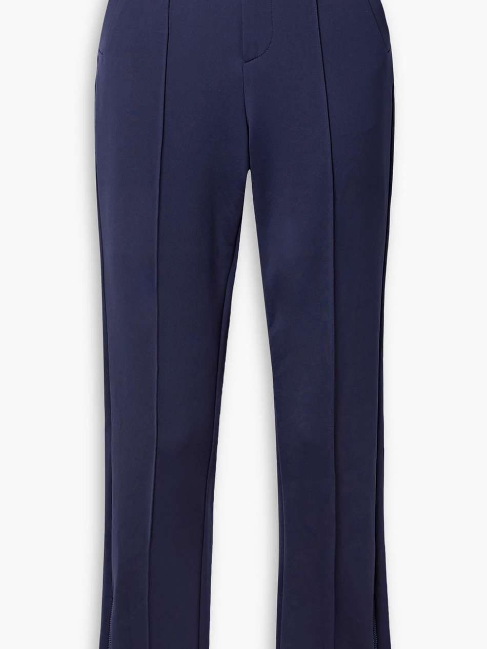 stretch-scuba skinny pants
