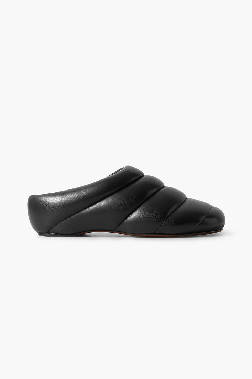 Proenza Schouler Rondo Puffy Quilted Slip-on Shoe In Black