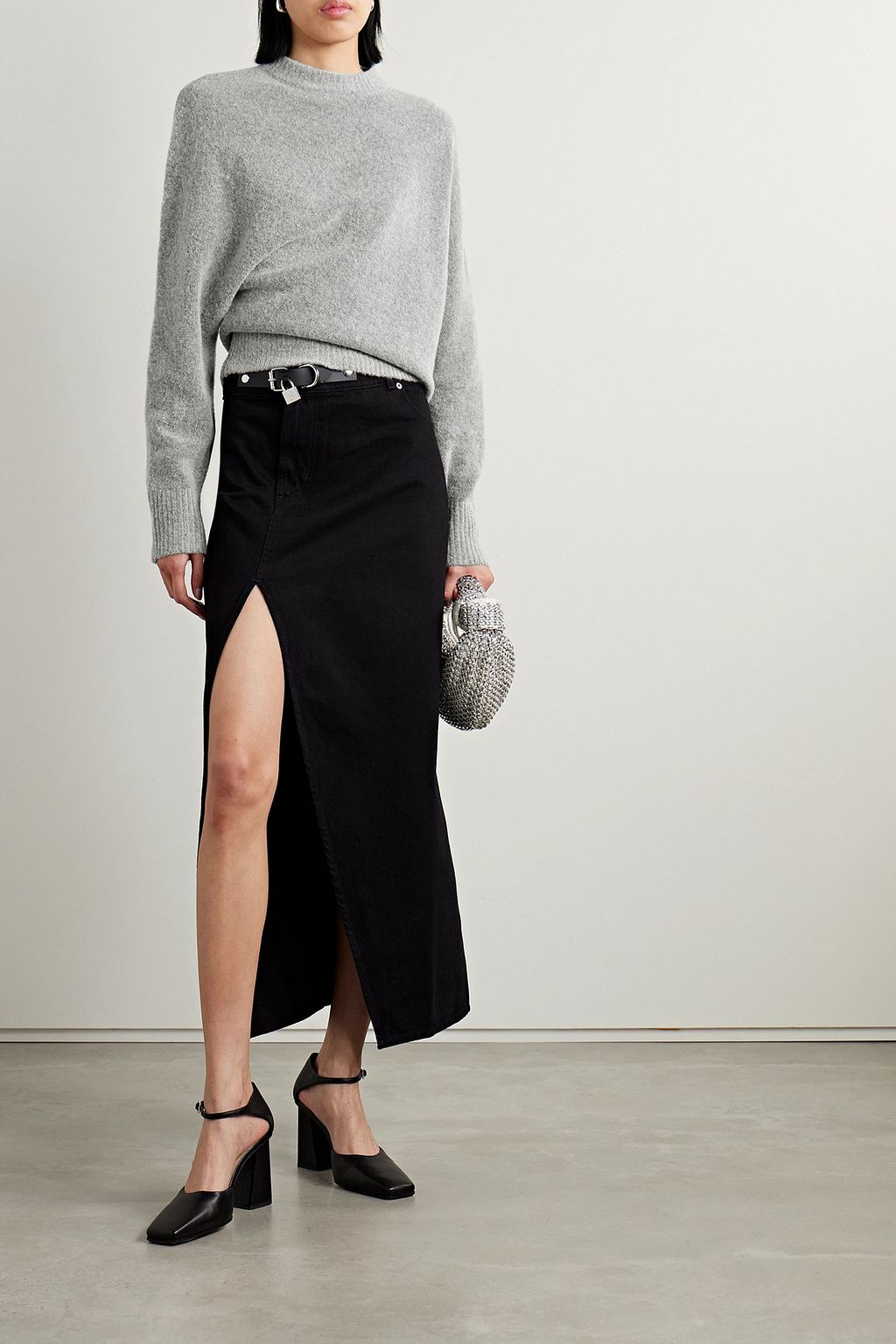 PROENZA SCHOULER Draped knitted sweater