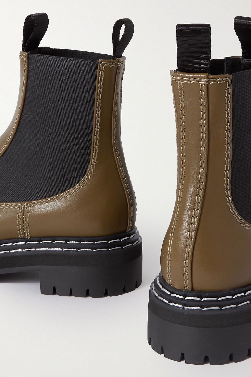 proenza schouler leather chelsea boots