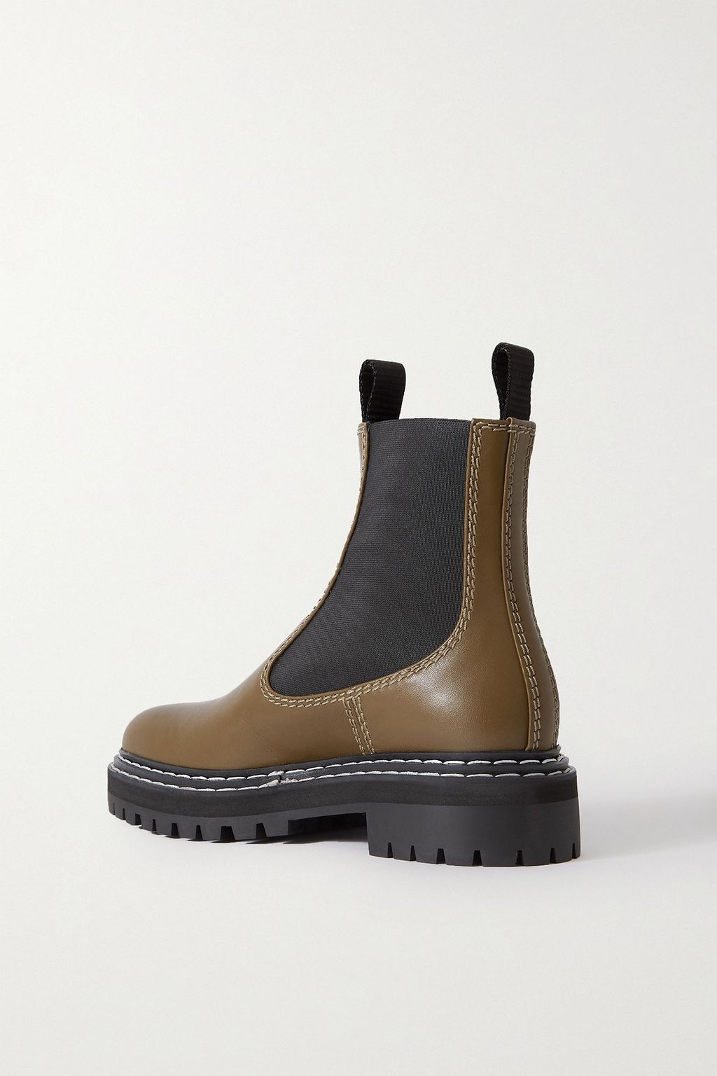 proenza schouler leather chelsea boots