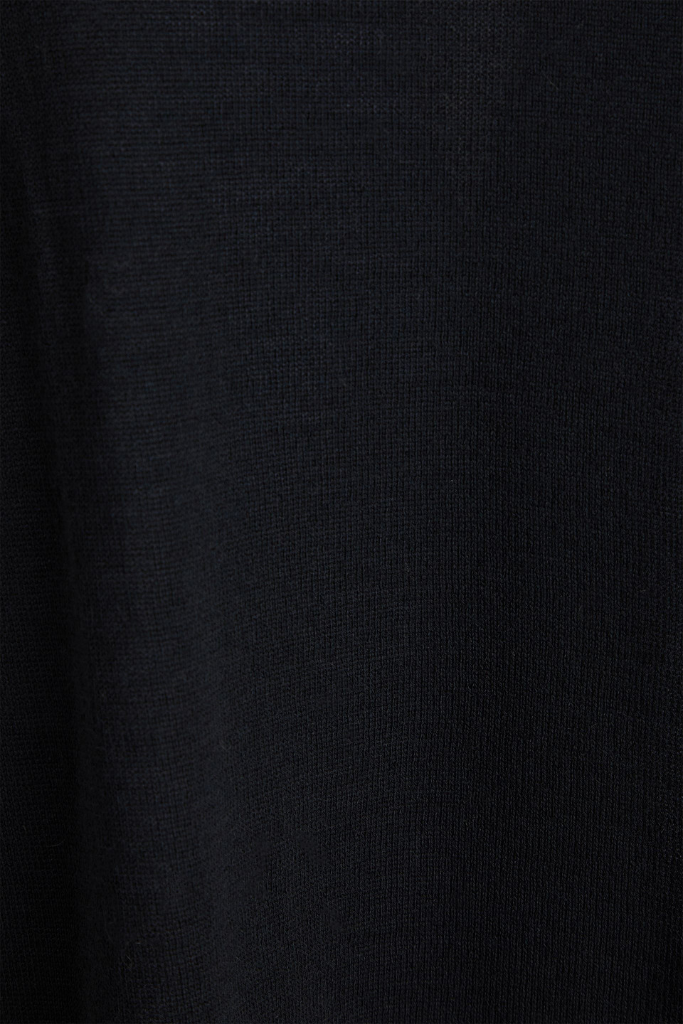 Alberta Ferretti Lace-trimmed Wool Sweater In Black