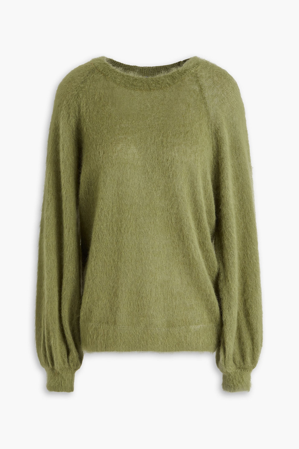 Alberta Ferretti - Mohair-blend sweater - Green - IT 46