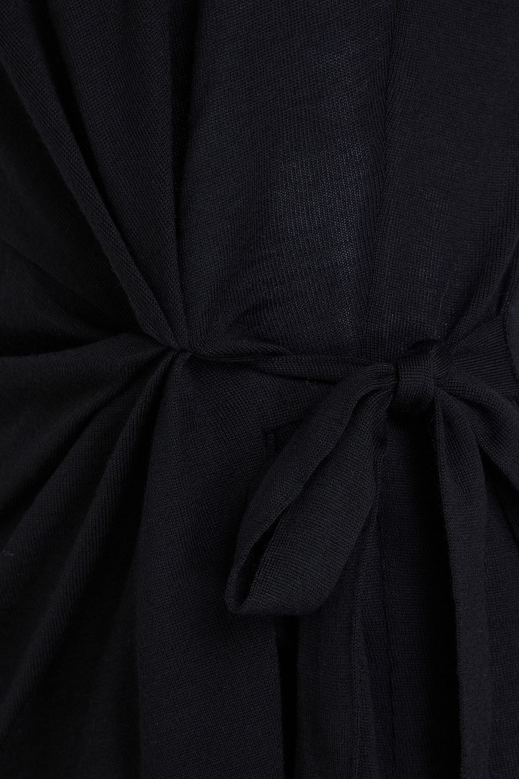 ALBERTA FERRETTI بلوزة من الصوف بتأثير مزموم وبقصّة غير متماثلة