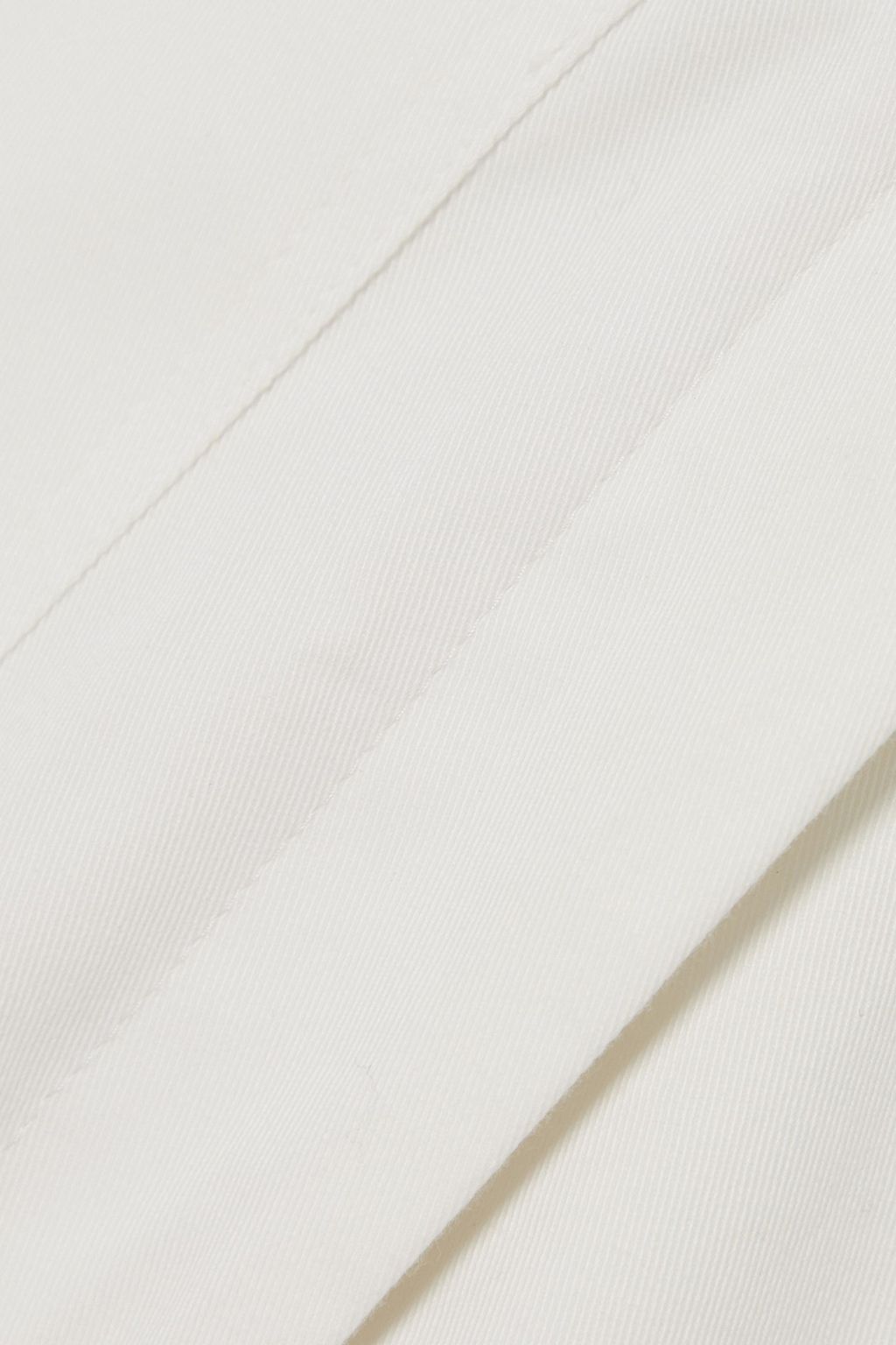 MATTEAU Paneled cotton-blend straight-leg pants