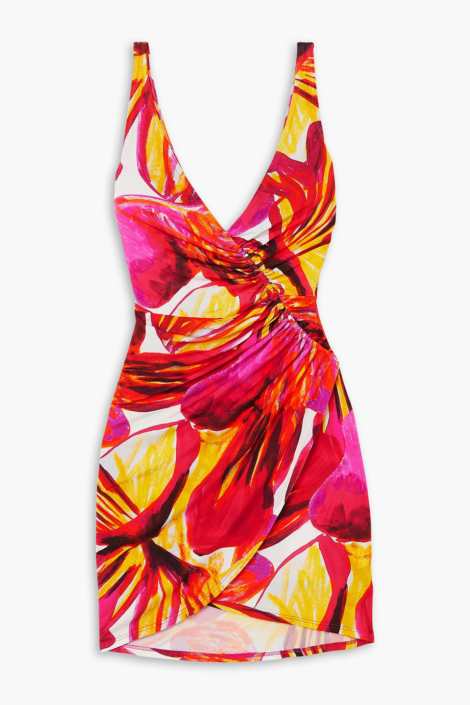 Louisa Ballou Summer Soltice Mini Dress In Knight's Tour