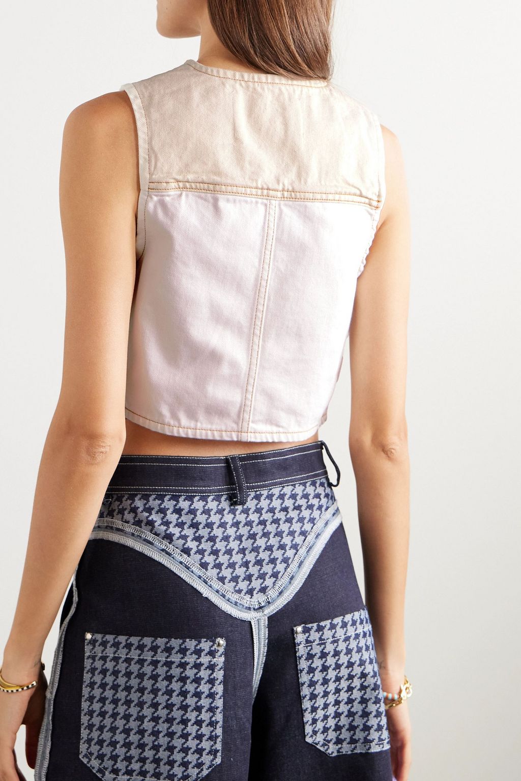 GANNI Denim vest