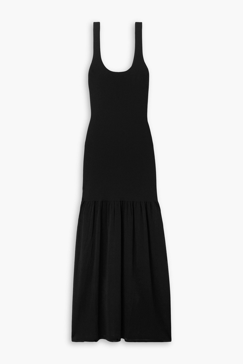 MATTEAU STRETCH-KNIT MAXI DRESS