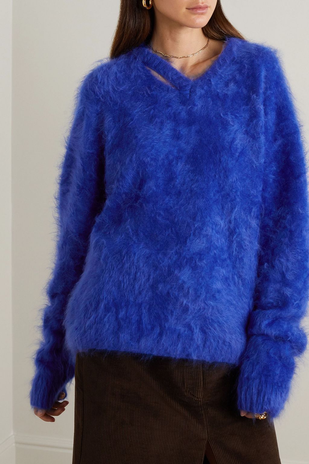 COMMISSION Cloud brushed cashmere sweater | THE OUTNET 