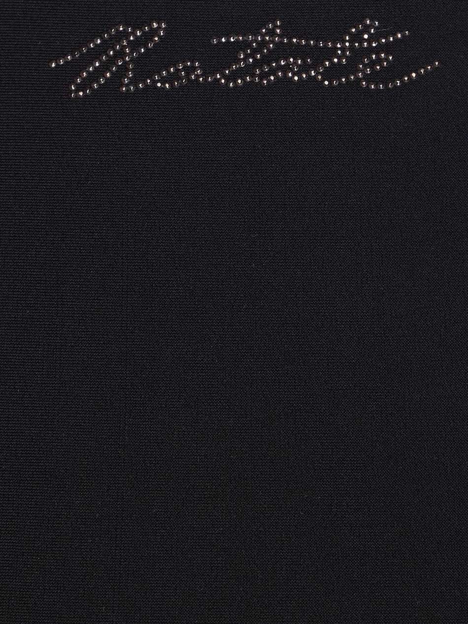 crystal-embellished stretch-jersey mini dress
