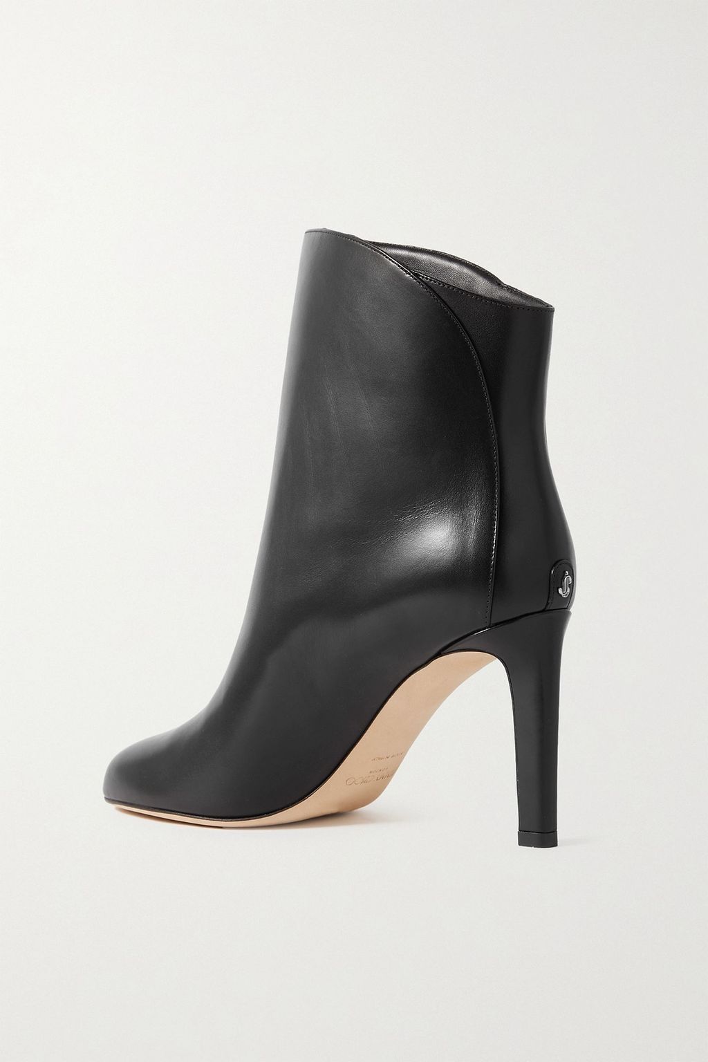 JIMMY CHOO Karter 85 leather ankle boots