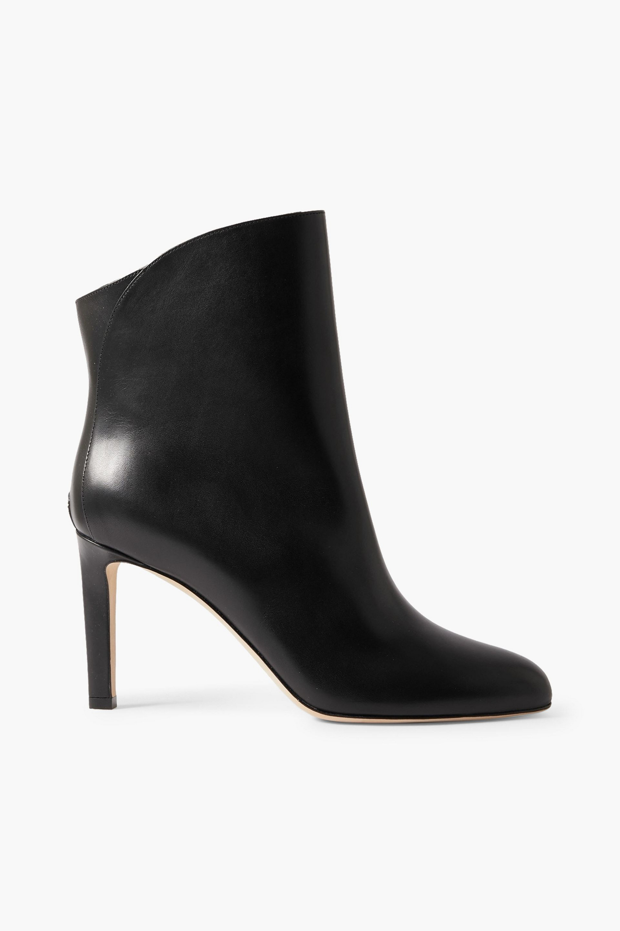 JIMMY CHOO Karter 85 leather ankle boots