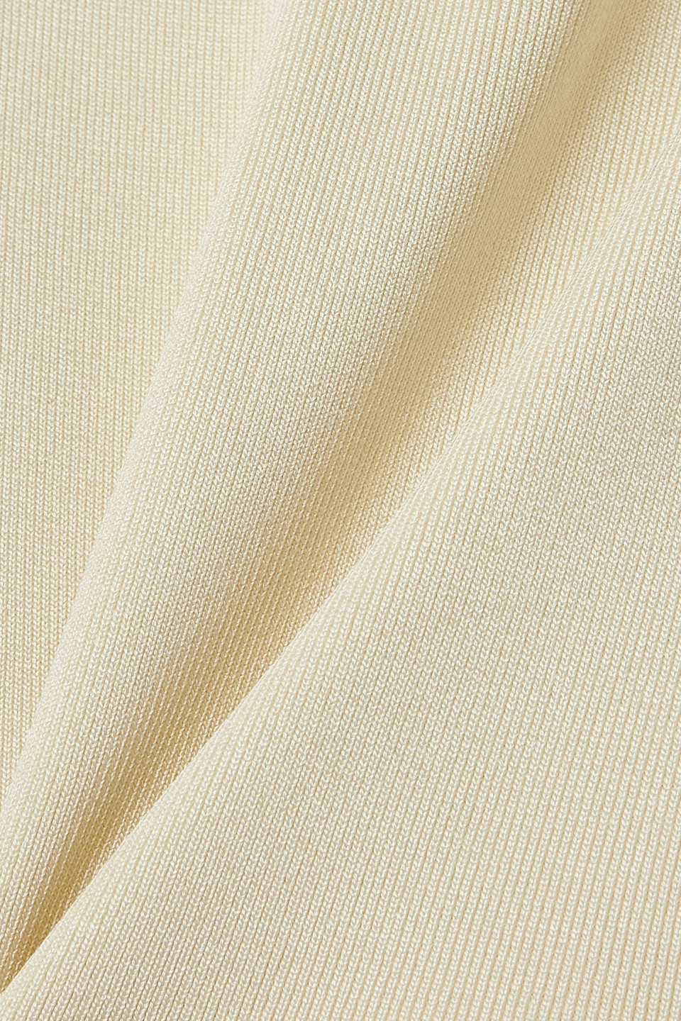 Lapointe Lace-up Stretch-jersey Top In Cream