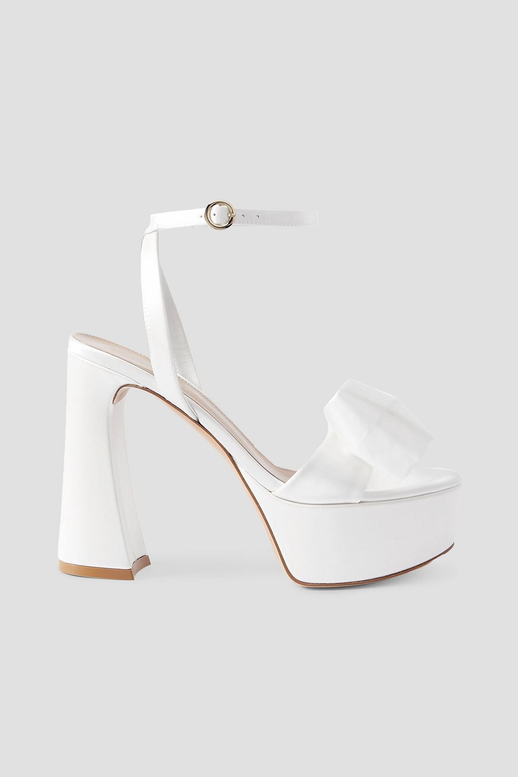 Platform sandals with bow store