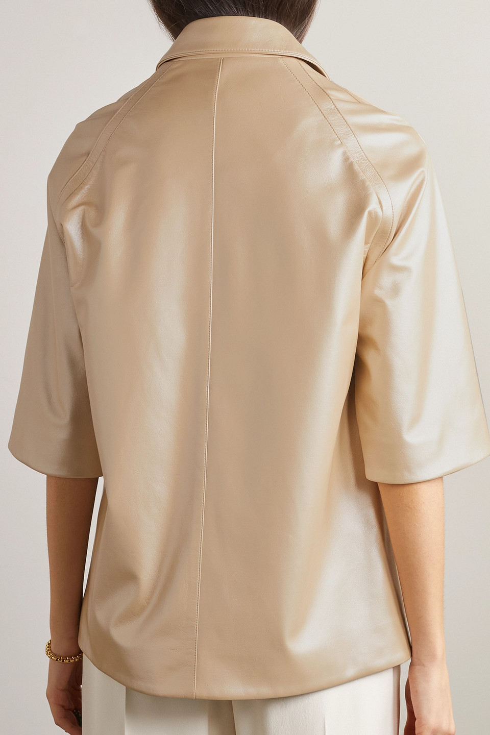 Liam iridescent moto jacket store