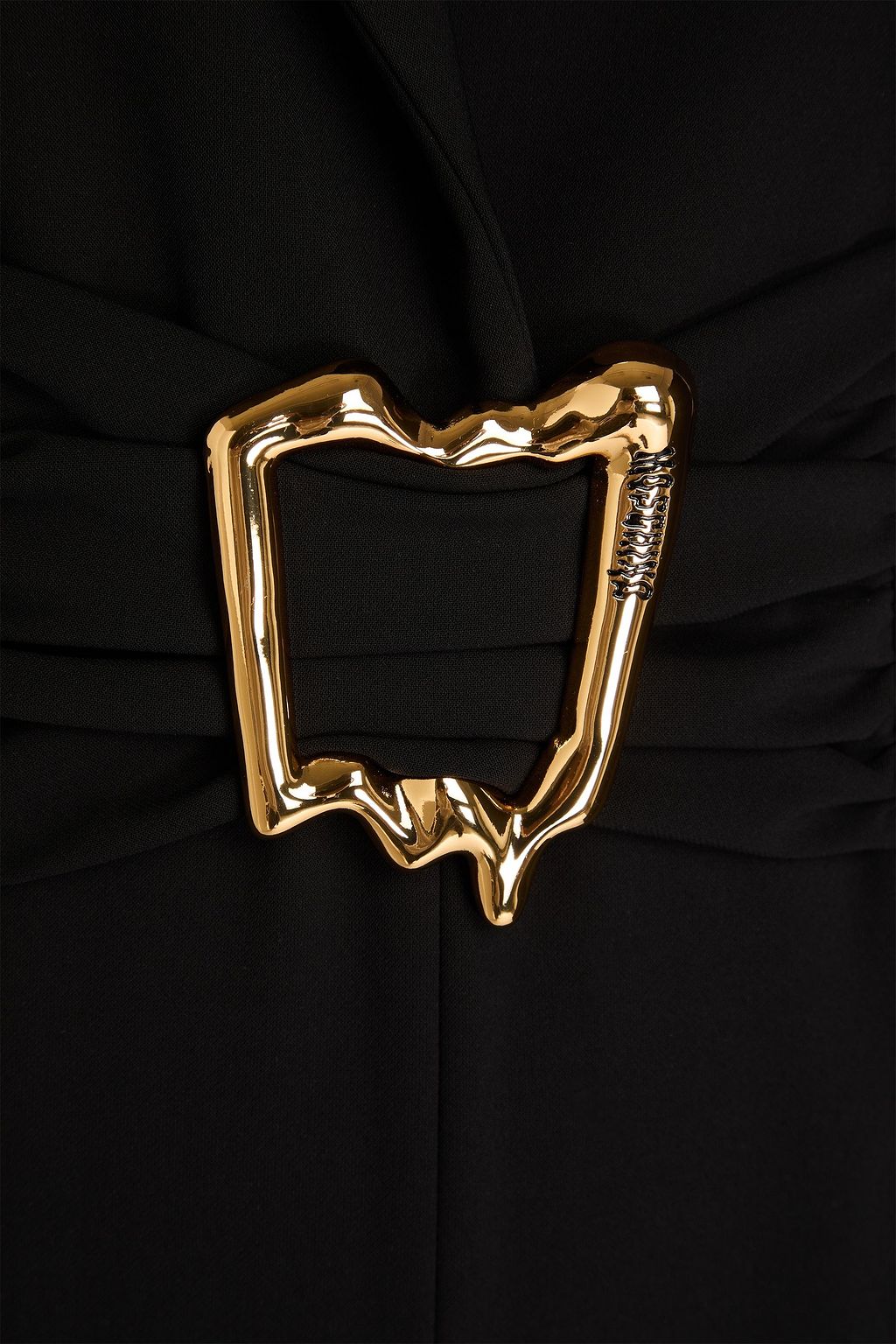 MOSCHINO جمبسوت من الكريب المطاطي مزين بتأثير مزموم