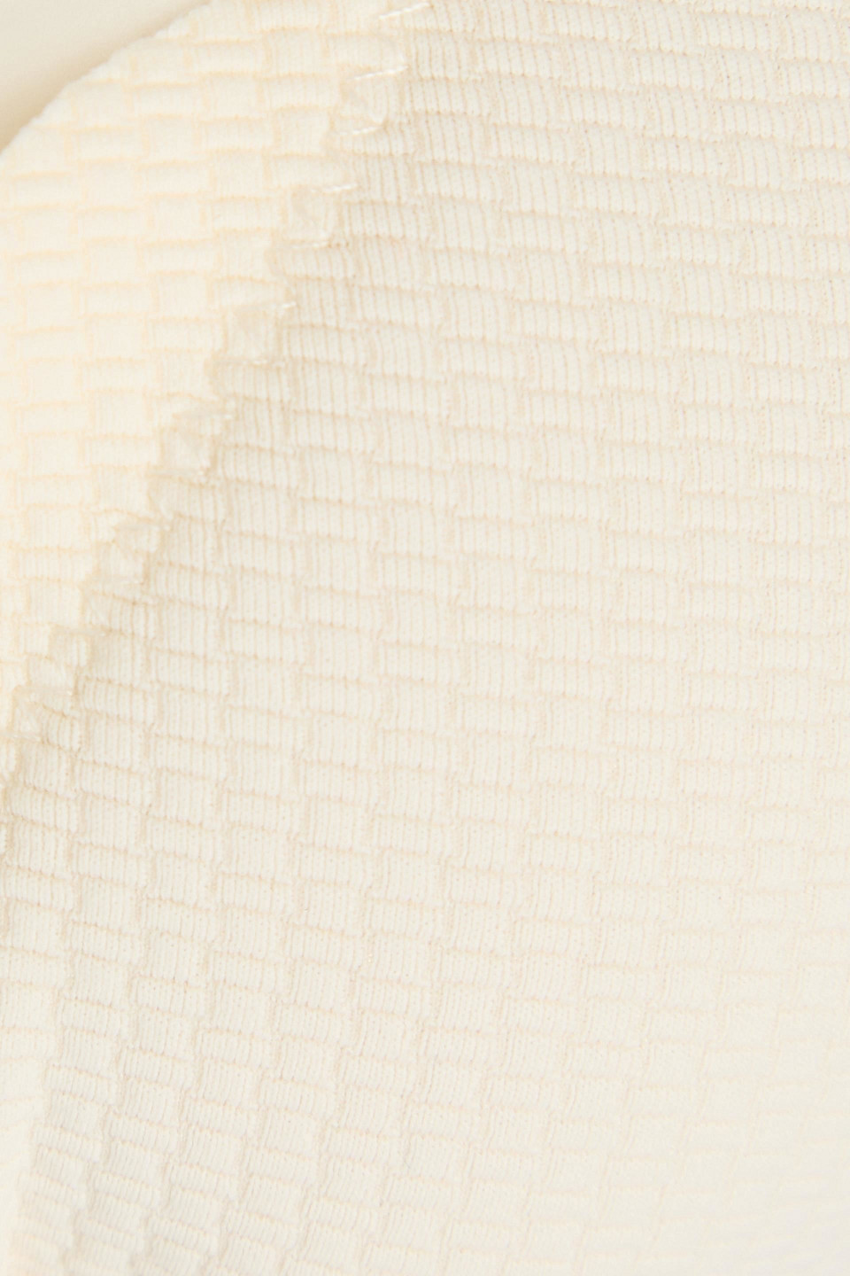 MARYSIA BROADWAY SCALLOPED SEERSUCKER TRIANGLE BIKINI TOP