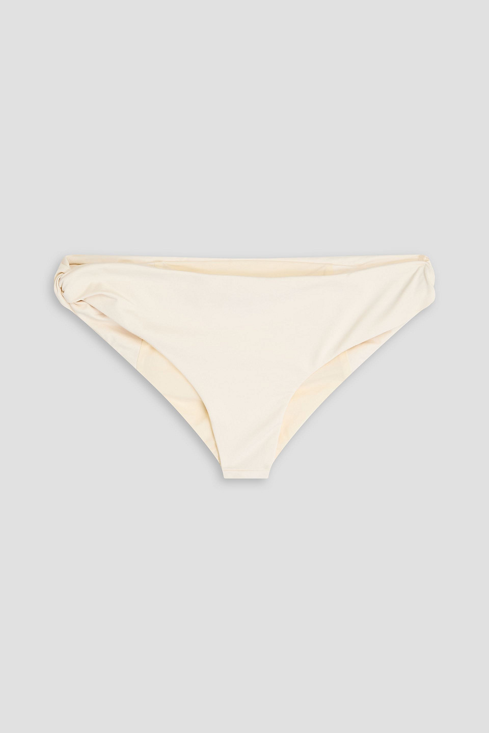 Marysia Venice Gathered Bikini Briefs In Creme