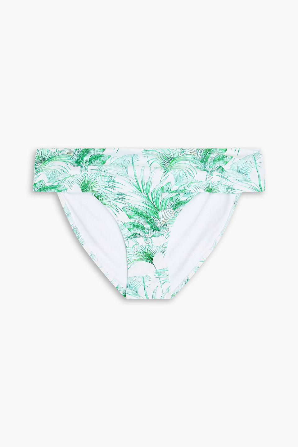 Melissa Odabash Provence Printed Bikini Briefs In Green